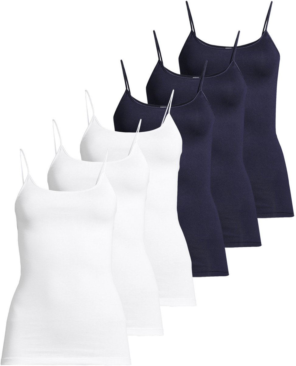 Conta Dames spaghettitop 6 pack Modal