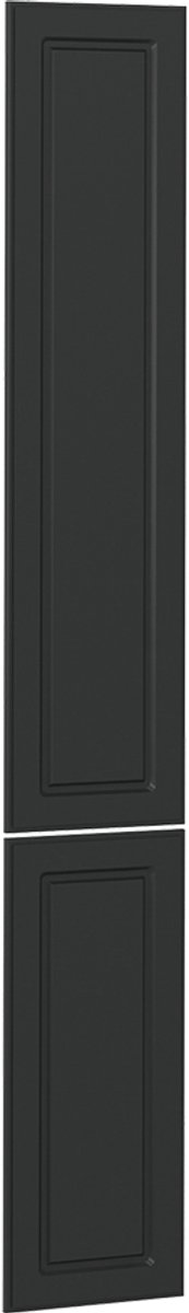 Vicco R-Line Keukenfront – 29.6 x 196 cm meubelfront voor de hoge apothekerskast Antraciet landhuis