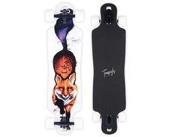 Tempish – Fox-N Longboard – 32.5 inch 82 cm – Compact Cruiser Skateboard – Licht & Wendbaar