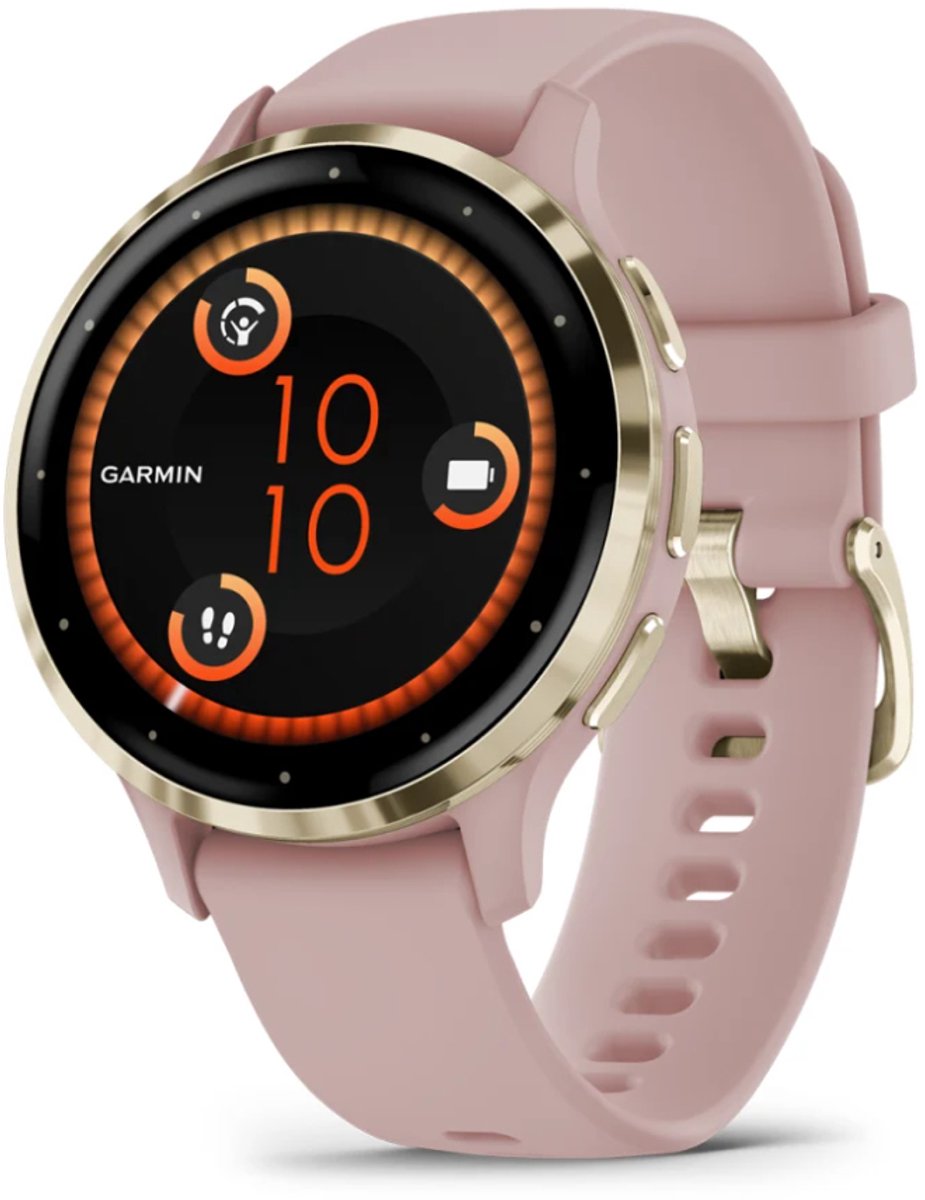 Garmin Venu 3s Smartwatch met AMOLED-Scherm 41mm Dust Rose - Garmin - €349,00