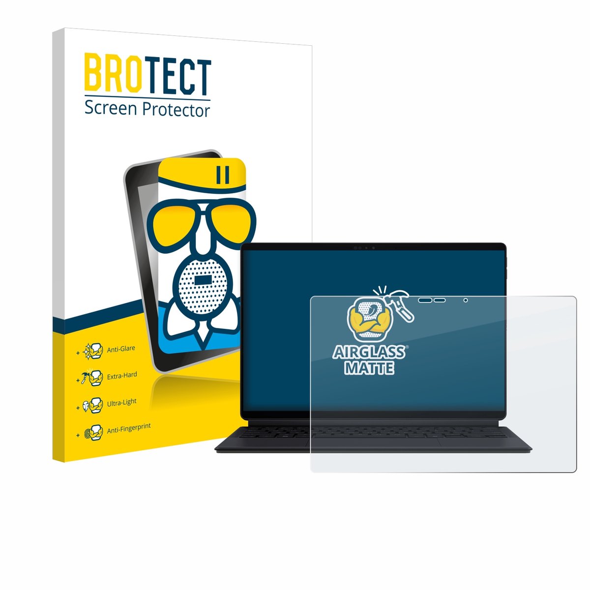 BROTECT - Screenprotector voor ASUS ProArt PZ13 - Folie Beschermfolie Beschermglas matte