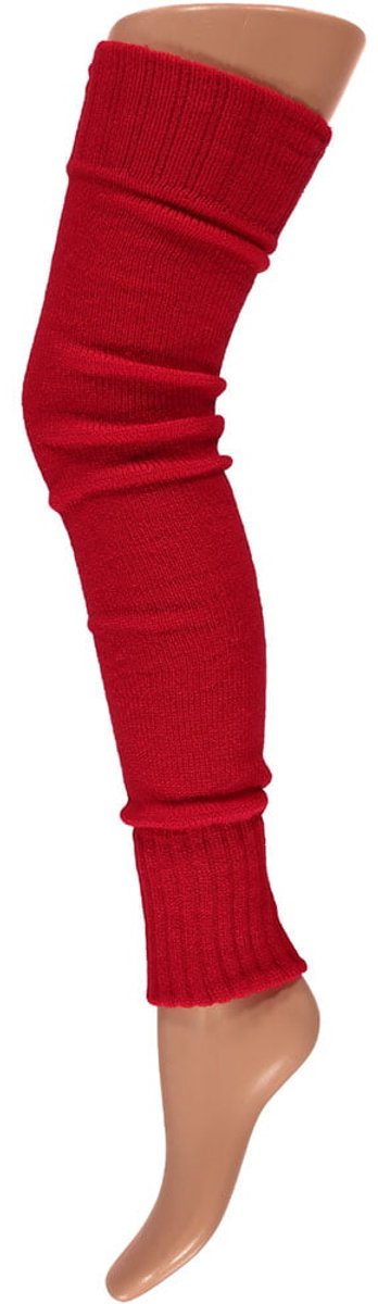 Overknee beenwarmers – Red – One-size