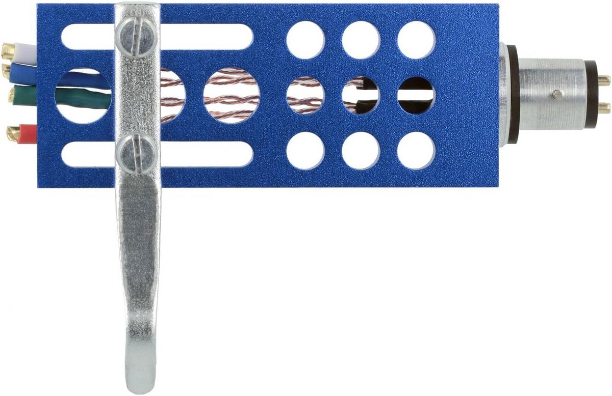 Universele Aluminium Headshell voor Draaitafel – SME Aansluiting – Incl. Montagekit