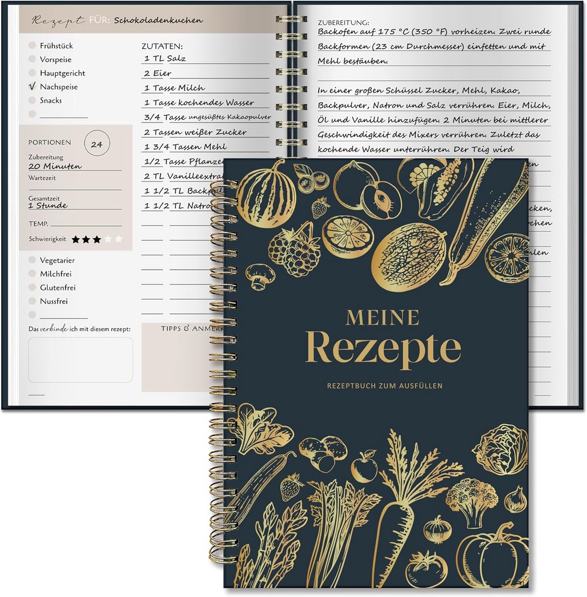Eigen Kookboek Maken: Schrijf Je Eigen Bak- en Kookreceptenboek