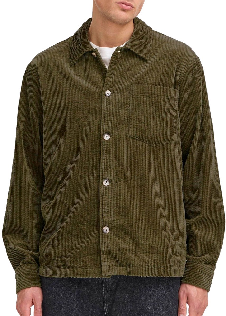Solid Ingvi Overshirt Heren - Maat M