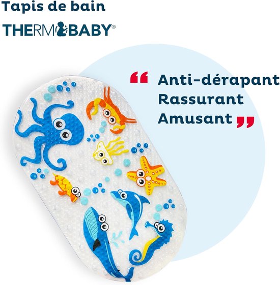 Antislip Badmat voor Baby en Peuter - Veilig en Comfortabel in Bad - Universeel Formaat 71x38 cm van Merkloos — afbeelding 3