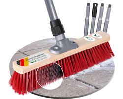 Veegmachine voor Buiten met Steel - 40 cm Harde Borstel voor IJs, Sneeuw en Vuil