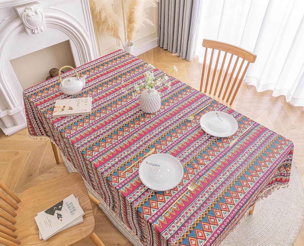 Waterproof Tafelloper Etnische Stijl - Decoratie voor Tafel (140x200cm)