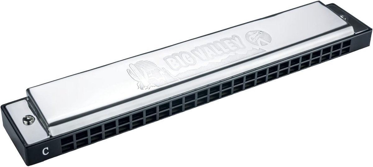Tremolo Mondharmonica in C-Duur met 48 Tonen - Perfect voor Beginners