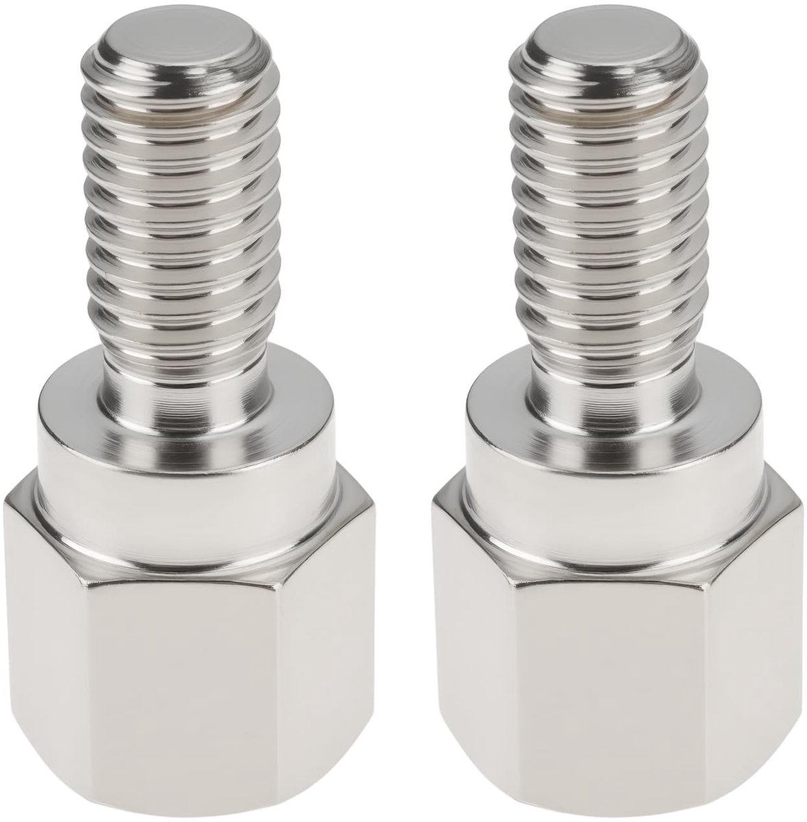 2x Camera Statief Adapter 1/4 Inch Schroefdraad naar M6 Stekker Bevestiging