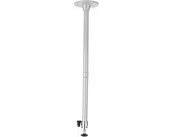 Universele projectorbeugel aluminium 5 kg draagvermogen zwenkbaar verstelbaar 21,5 cm verlengstuk muur/plafond