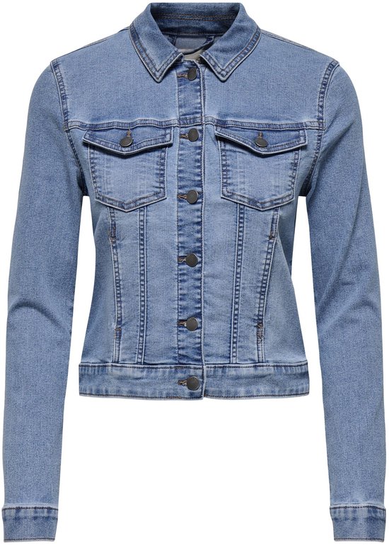 JDY - JDYMOON L/S JACKET DNM MIX Dames Jas