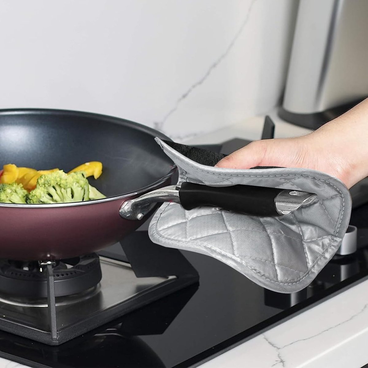 24x Hittebestendige Pothouders en Onderzetters 18x18cm - Keuken Bescherming