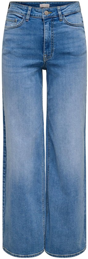 Jeans JDY JDYFELINA-FINA HW WIDE MED BLUE DNM NOOS - Denim Blue Medium