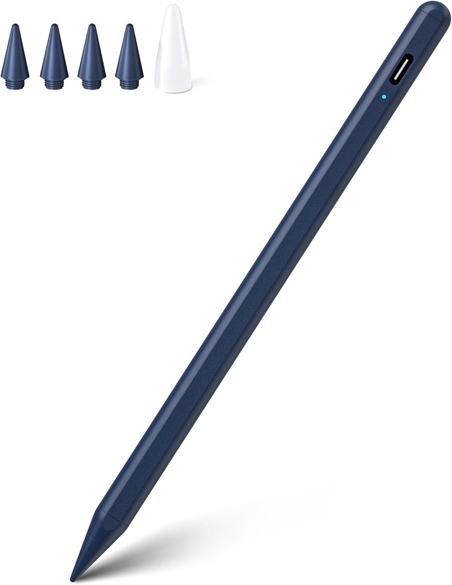 Actieve Stylus Pen voor iPad met Palm Rejection en Kantelsensitiviteit