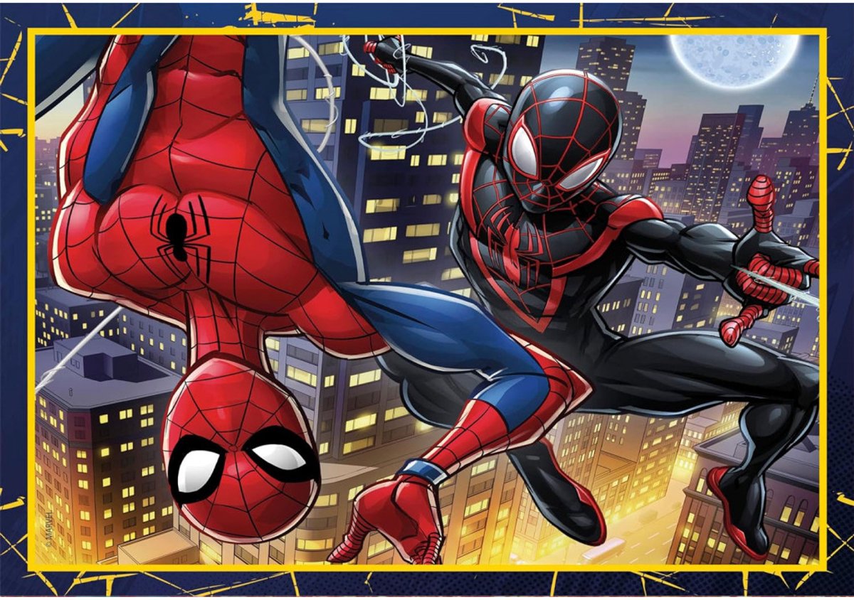 Clementoni - Puzzel - 4 in 1 - Spiderman - Puzzel Voor Kinderen - Supercolor — afbeelding 10