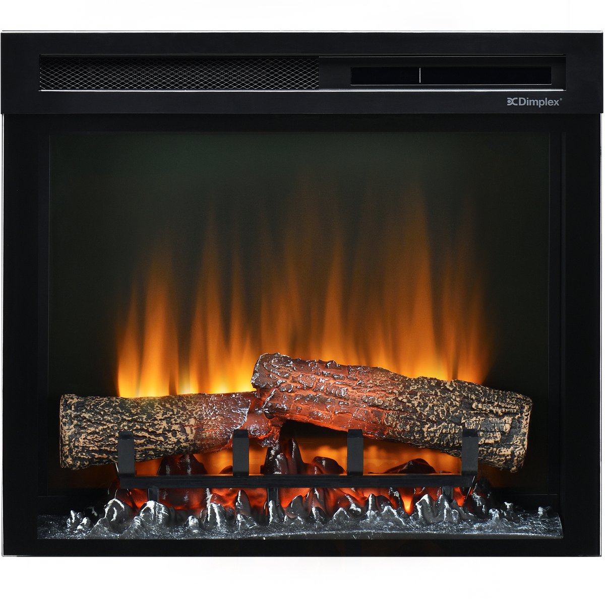 Dimplex XHD 26 Sfeerhaard Elektrisch - Elektrische haard voor inbouw - 1400 watt verwarming - Optiflame LED Vlameffect - Ventilatorkachel & thermostaat - Openhaard bedienbaar via afstandsbediening