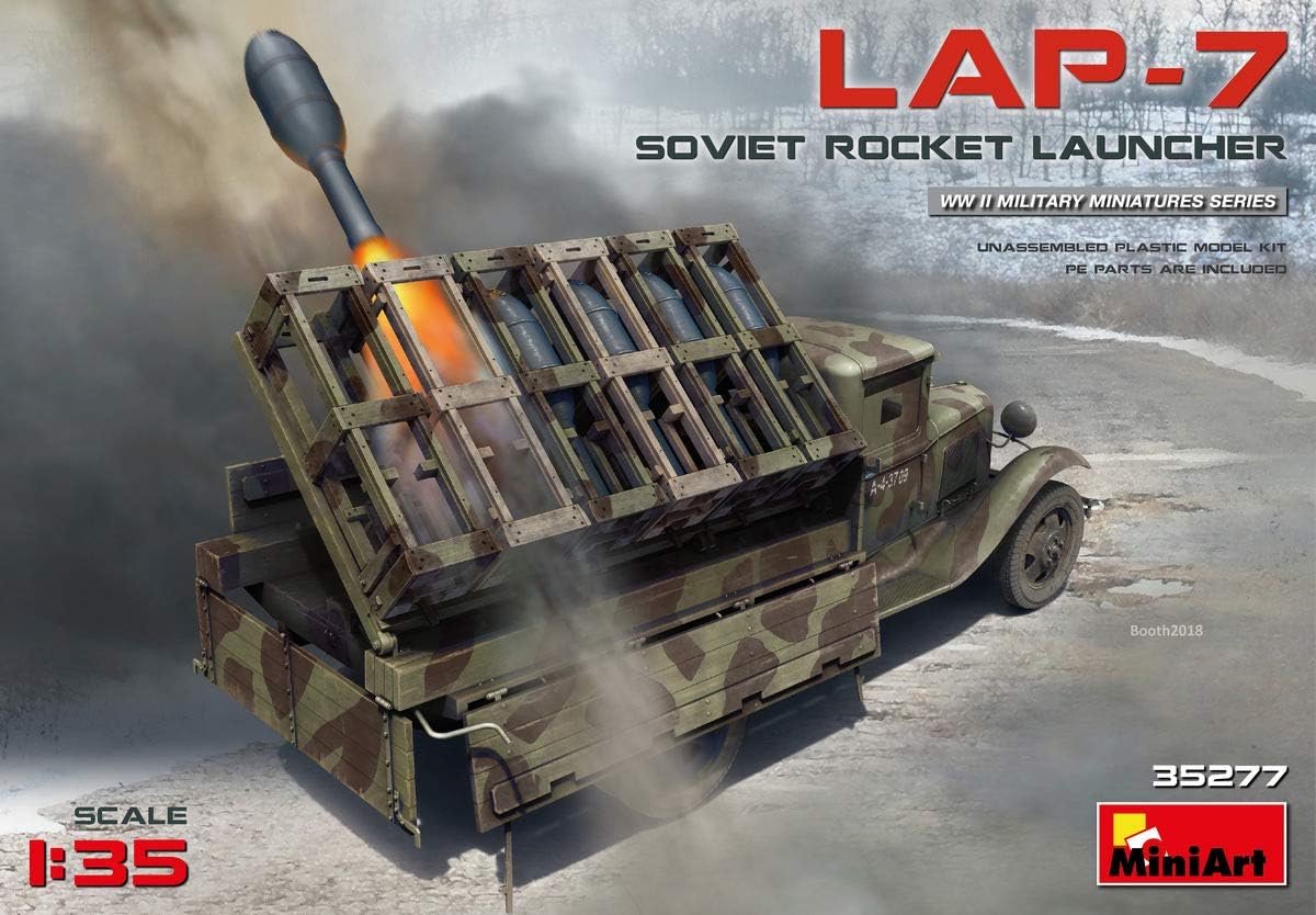 Modelbouwset Sovjet Raketwerper LAP-7 - Schaalmodel Bouwpakket
