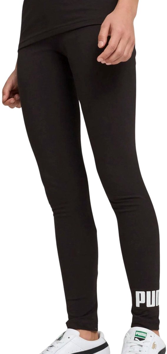 Puma ESS No.1 Logo Legging Junior Zwart