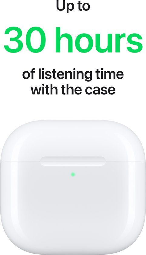 Apple AirPods 4 - avec étui de chargement standard (USB-C)