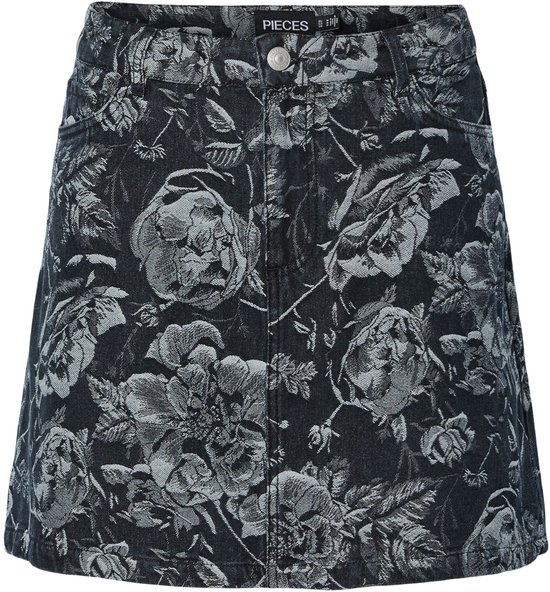 Piece Pcmaroa Mw Denim Kirt Black Roe | Zwart | Maat: S