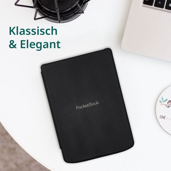 PocketBook Verse - E-reader - Mist Grey - Zwart met Elastiek Hoesje - Voordeelbundel van Merkloos — afbeelding 3