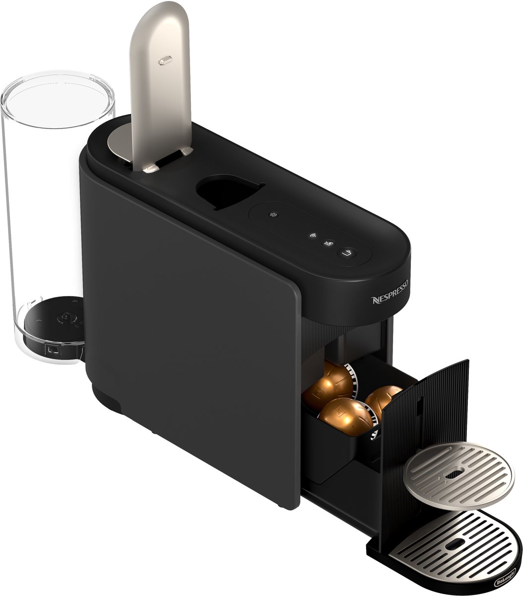 De'Longhi Nespresso Vertuo Up ENV200.GY - KoffieCupmachine - 1.4 L - Snel Opgewarmd - Antraciet thumbnail 8