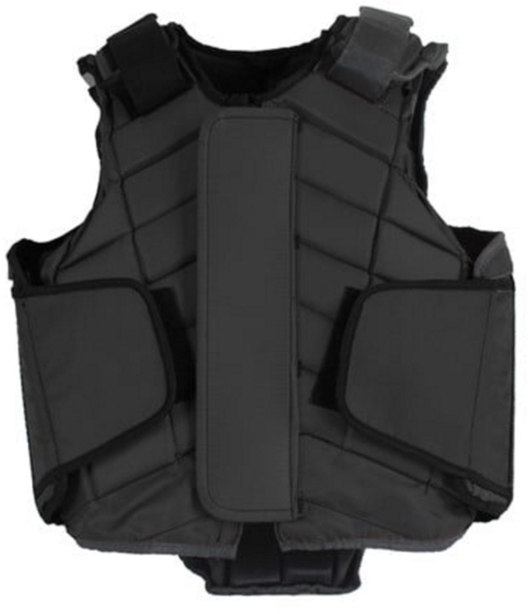 HB BODYPROTECTOR VELCRO Zwart