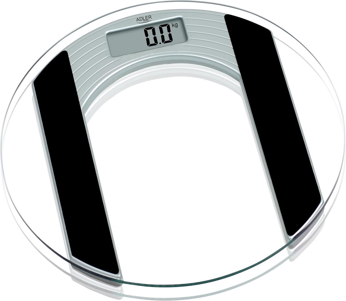Digitale Personenweegschaal Glas Max. 150 kg Nauwkeurige Meting