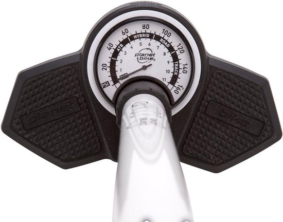 Stevige Vloerpomp voor Fietsen - Universele Pomp met Manometer — afbeelding 3