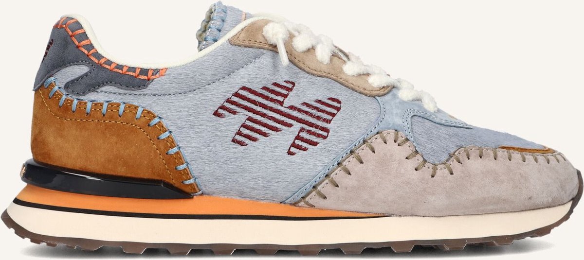 MRP Amsterdam Mrp06uphs Sneakers - Ponyhair - Dames - Blauw - Maat 38