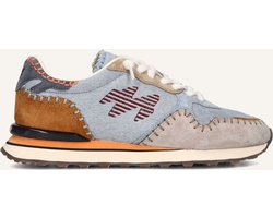 MRP Amsterdam Mrp06uphs Sneakers - Ponyhair - Dames - Blauw - Maat 38