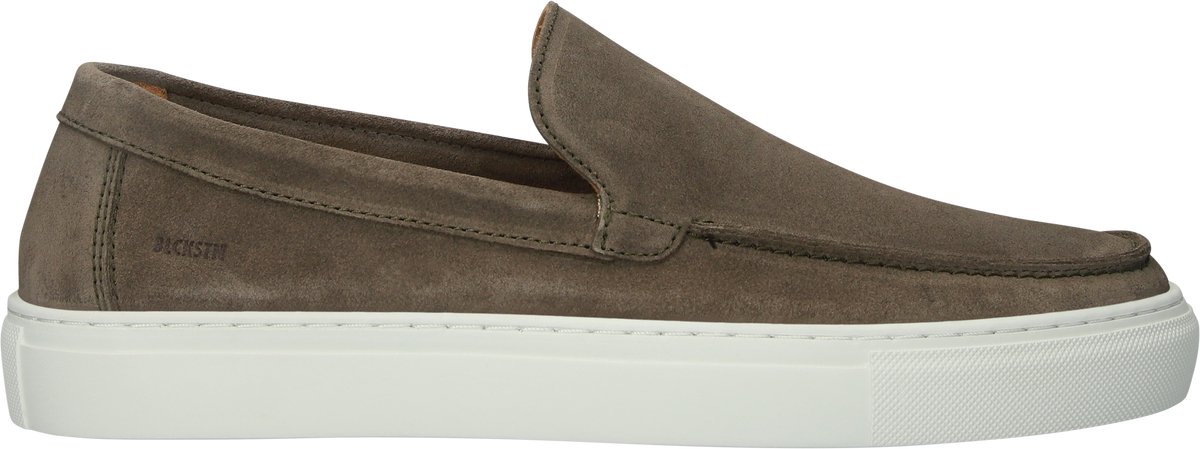 Blackstone LAPIS ROWAN - FG628 Caribou - Slip-ons - Heren - Dark brown - Maat: 46