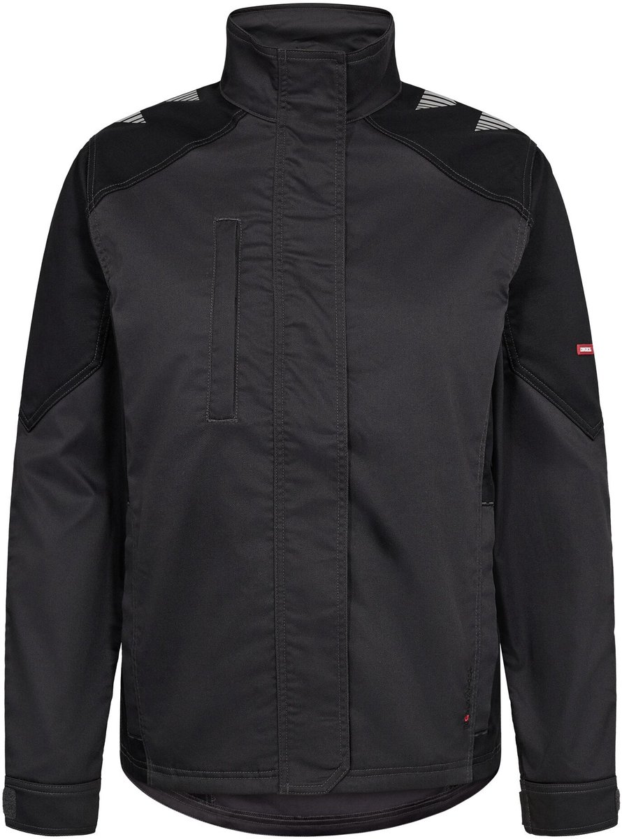 Engel Galaxy werkjack met 2-weg stretch voor dames 1816-255 - Anthracite Grey / Black - M