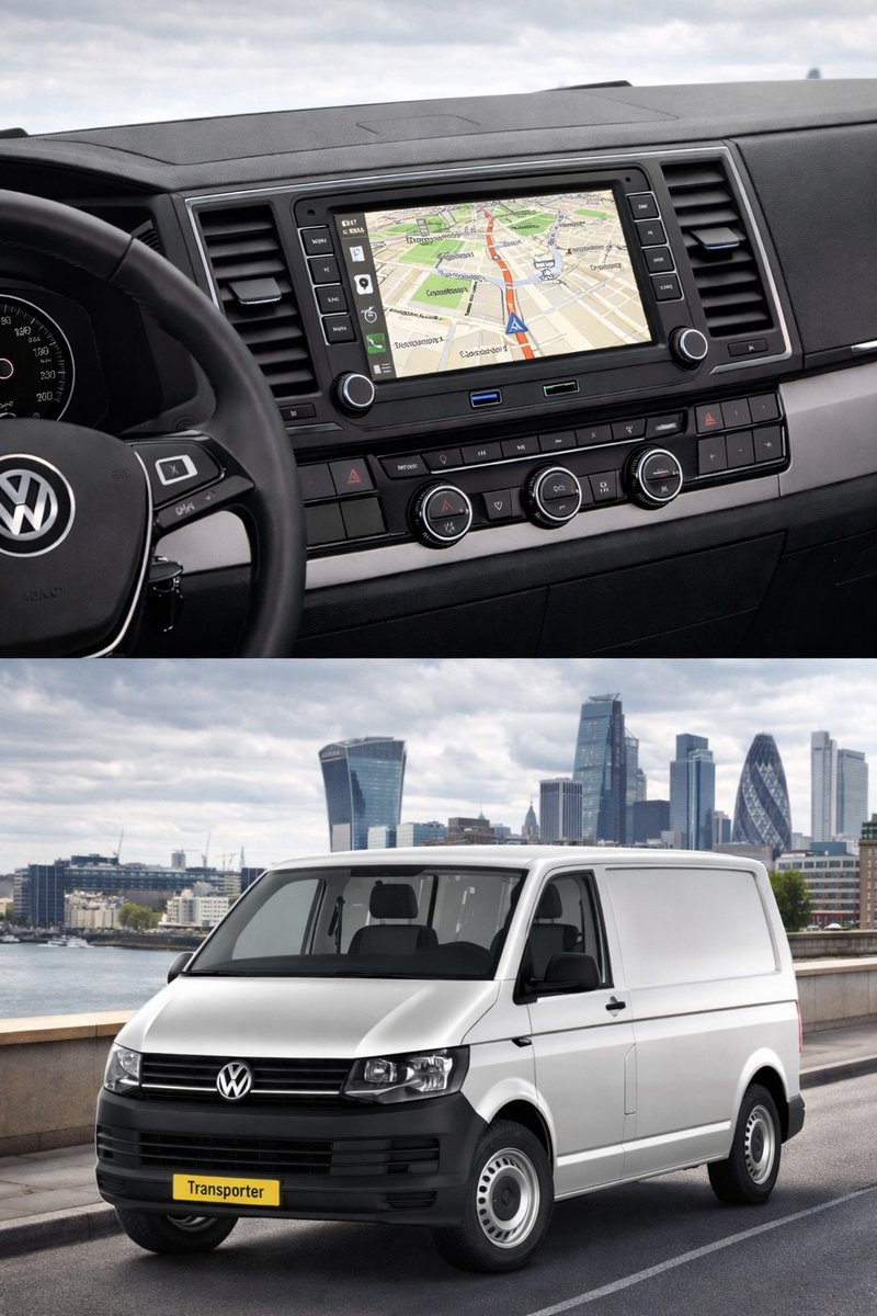 ADIVOX T4 7 inch geschikt voor VW Transporter T6 Android 15 CarPlay/Auto/Wifi/RDS/DSP/NAV/5G/QLED/DAB+