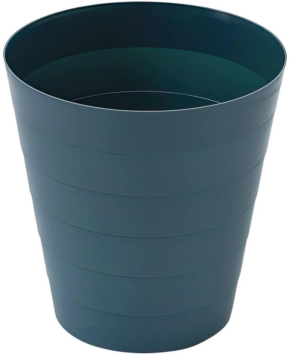 Kleine Keukenprullenbak 9 Liter met Deksel - Moderne Kunststof Vuilnisbak voor Kantoor of Kinderkamer - 25 cm Hoog