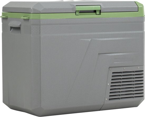 Steamy-E Single Zone Elektrische Compressor Koelbox - Single Zone - 46 liter - 12V en 230V - voor auto en camping - Grijs van Merkloos — afbeelding 4