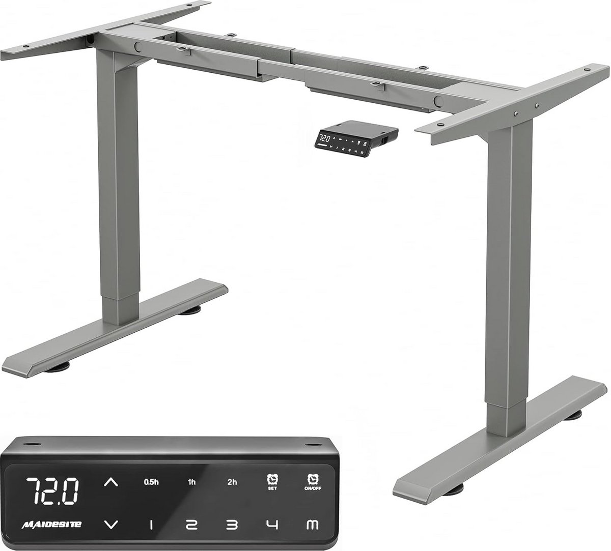 Elektrisch Verstelbaar Bureau Frame Hoogte Instelbaar 2-Traps Hefpoten