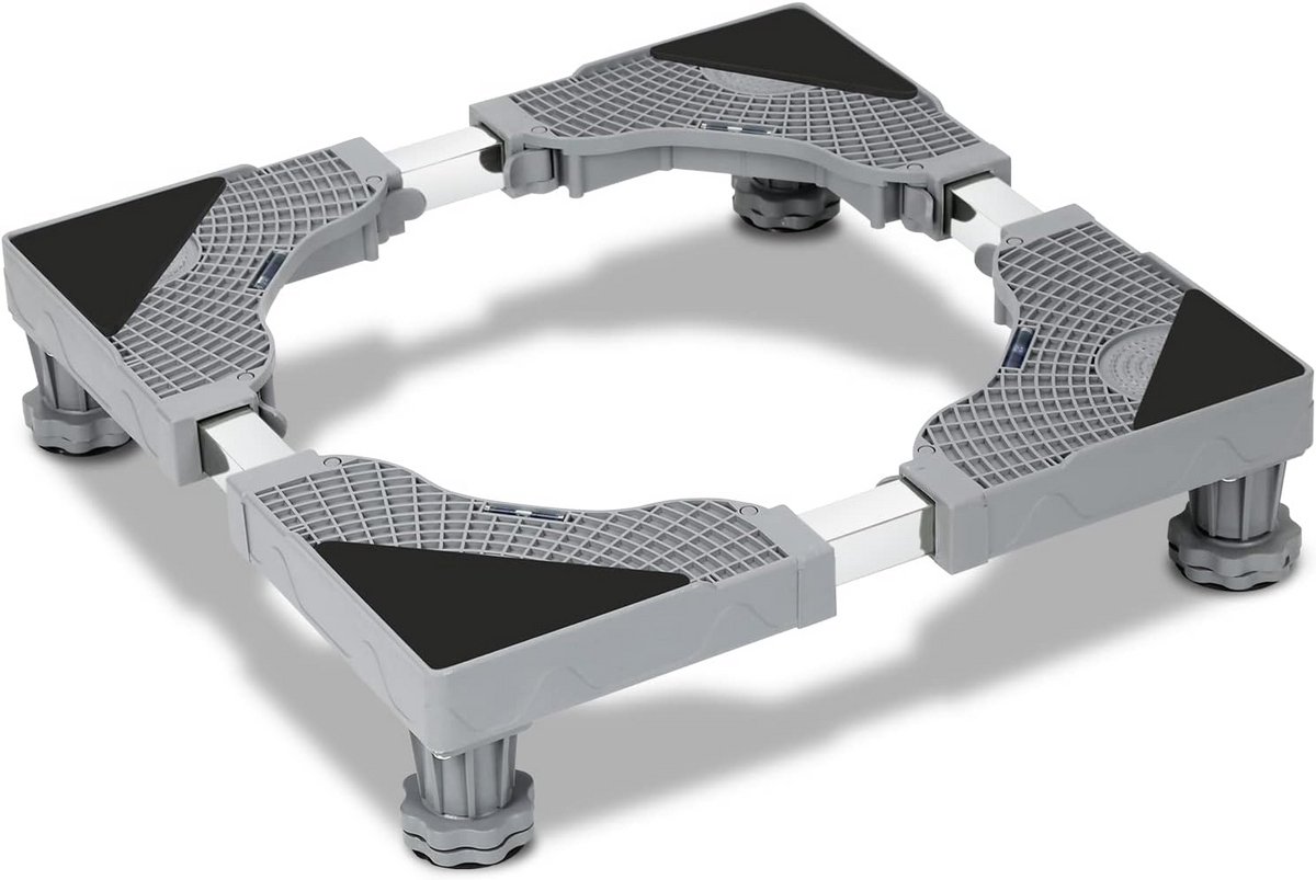 Verstelbaar Onderstel voor Wasmachine en Droger (41-65 cm) - Zwaar Belastbaar Frame