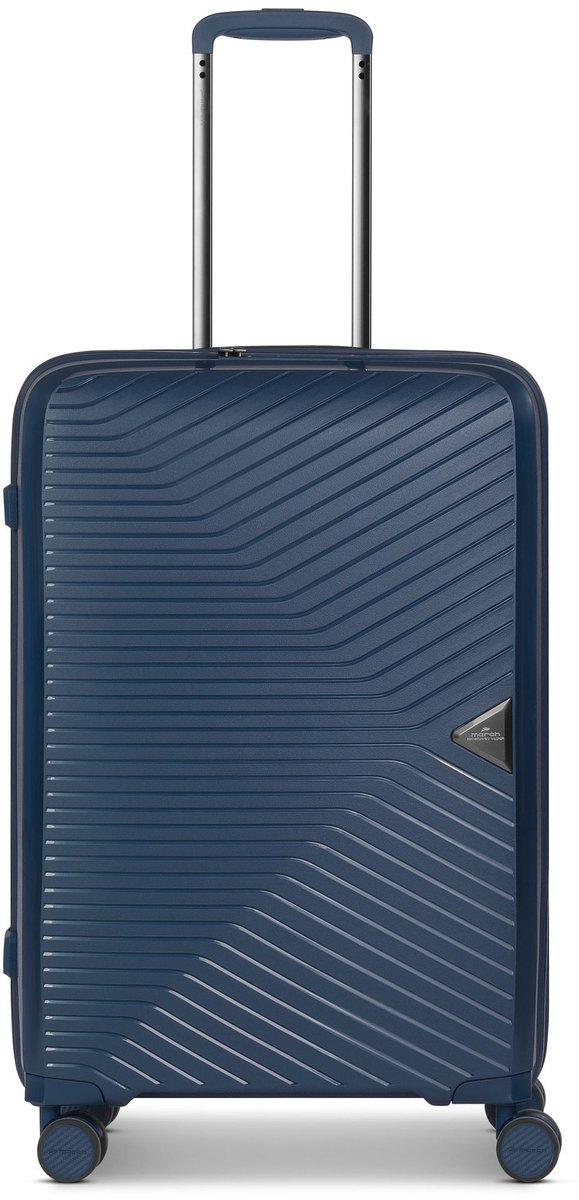 March15 Trading Gotthard Edition 4 wielen Trolley 67 cm - Harde bagage - TSA slot - navy-blue metallic