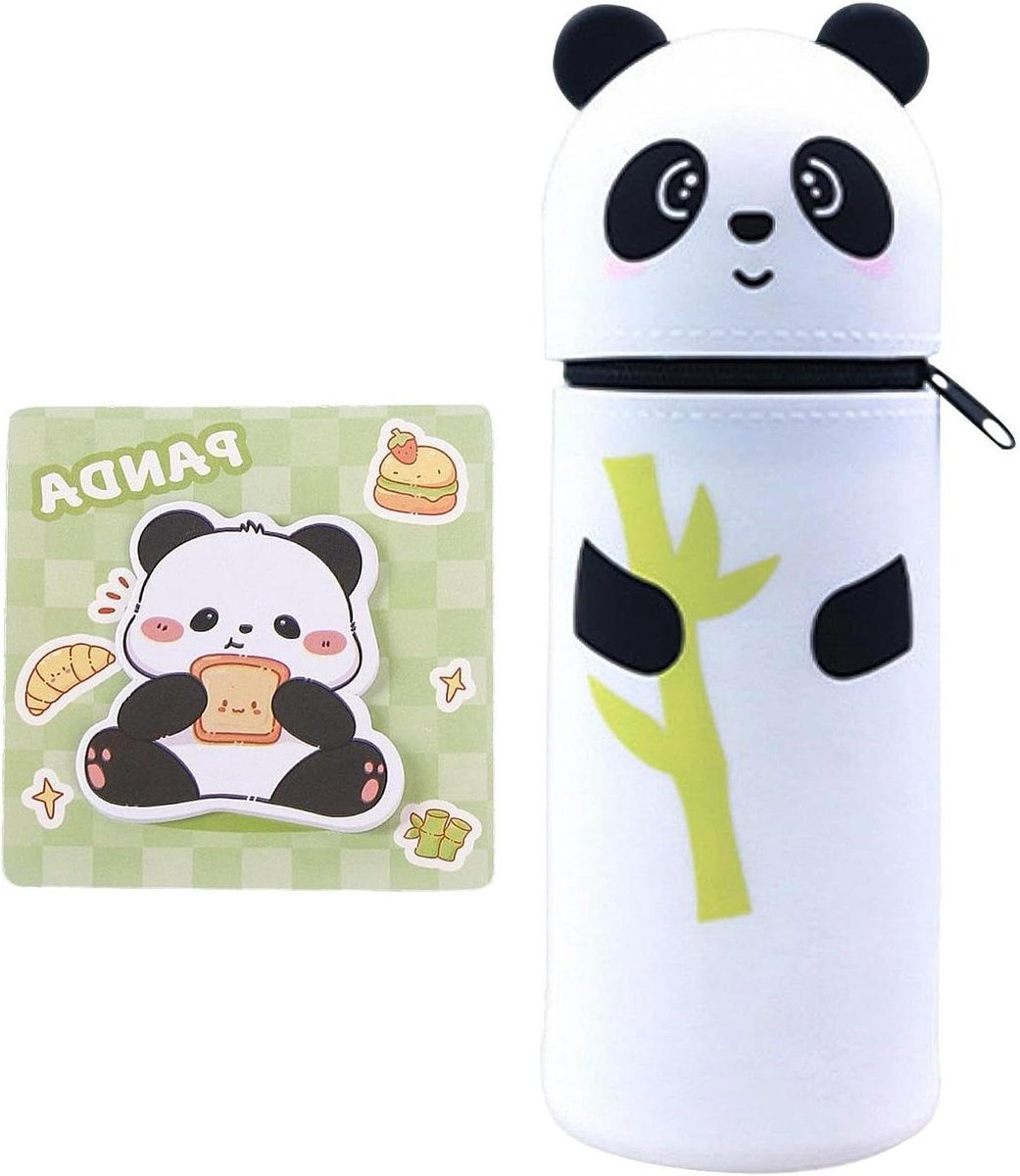 Pencil Bag en Sticky Note Book Set - Creatieve Studenten - Schoolbenodigdheden