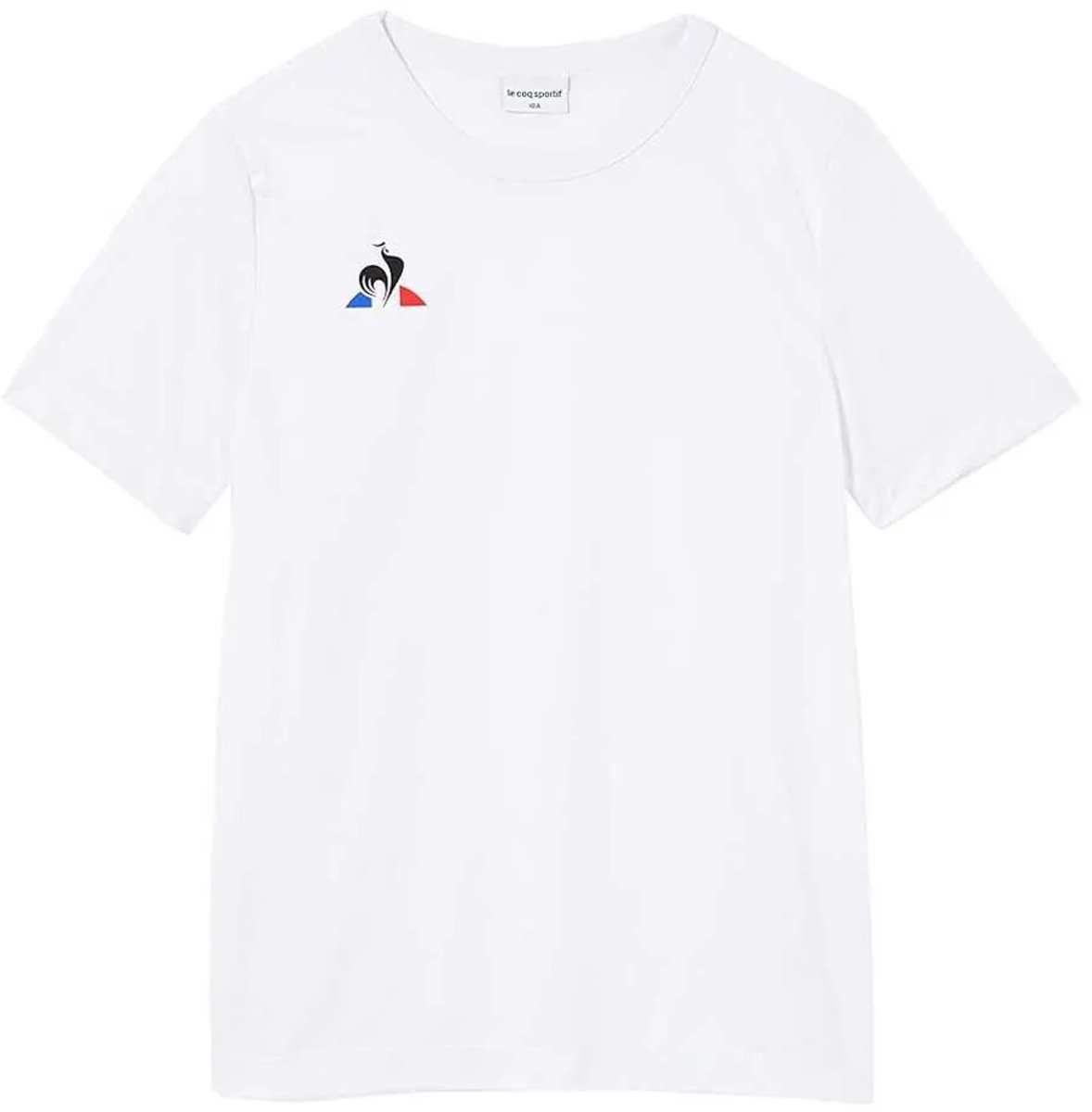 Le Coq Sportif Match 1 T-shirt Met Korte Mouwen Wit 12 Years Jongen