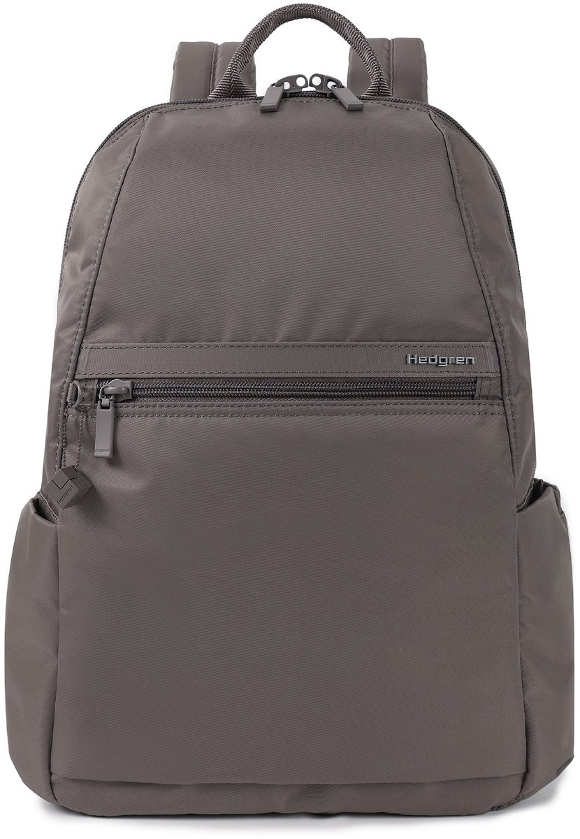 Hedgren Vogue XXL Dames Rugzak 14 inch met RFID-bescherming – Extra Groot – Sepia