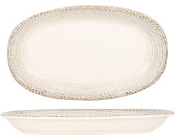 By Bone Serveerschaal - Misis - Porselein - 34x20.5 cm - set van 2