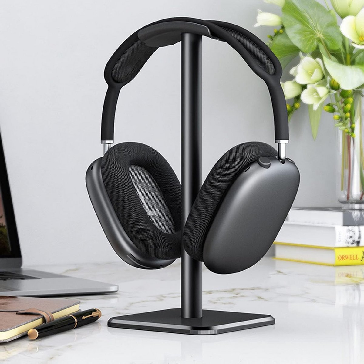 Universele Koptelefoon Standaard - Metalen Headset Houder met Antislip Basis