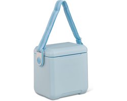 Goodivery ®Passieve koelbox met inhoud van 10 liter. 35 x 35 x 25cm, lichtblauw