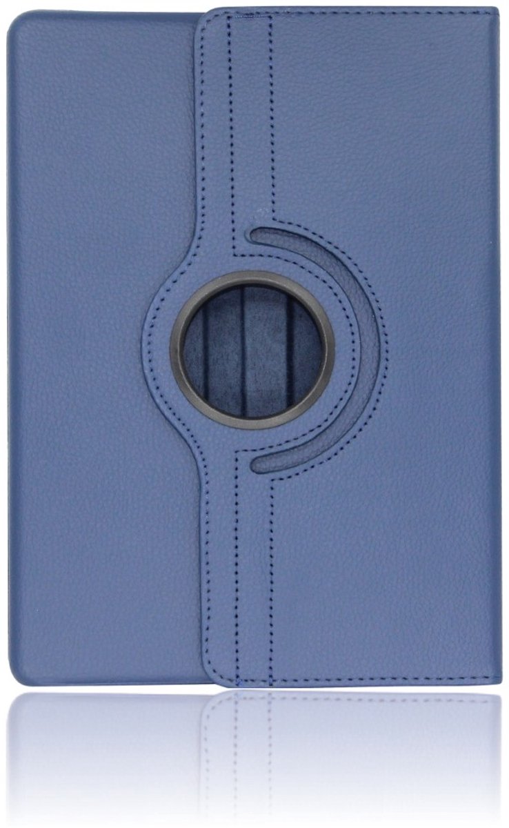 Hoesje geschikt voor Apple iPad 10.5 2019 inch 360° Draaibare Wallet case /flipcase stand/ hardcover achterzijde/ kleur Donkerblauw