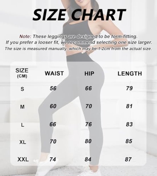 Sportlegging voor dames met hoge taille en vormgevend effect - Naadloze compressiebroek voor training — afbeelding 5