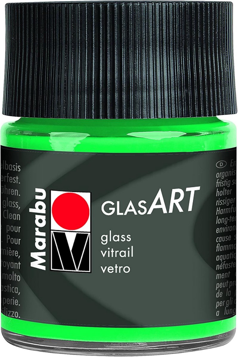 Transparante Glasverf in Pot - Hoogglans en Lichtecht Knutselmateriaal