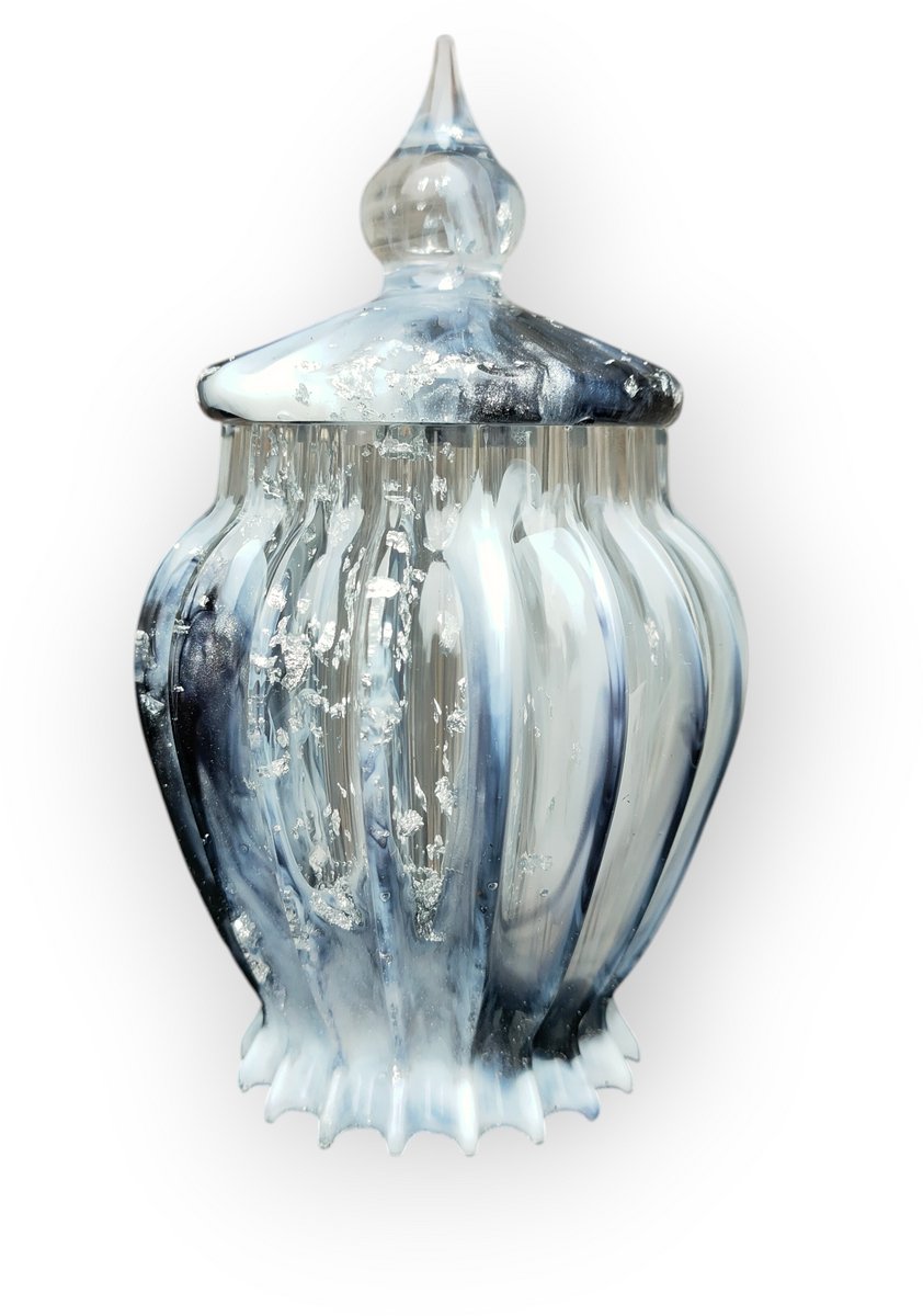 Resin Art JR: Wattenstaafjeshouder / Potje / Badkameraccessoires / Bakje